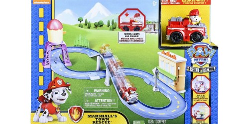 Paw Patrol Marshall’s Town Rescue Track Set Only $7.70