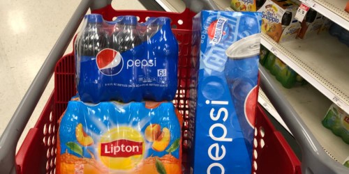 Pepsi & Lipton 12-Packs Only $2.50 After Target Gift Card (Starting 9/16)