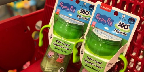 Playtex Peppa Pig Sippy Cup Only $2.49 After Target Gift Card