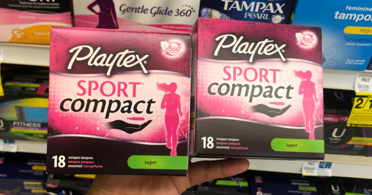 Playtex Sport Tampons Only 1.99 Per Box After Rite Aid Rewards
