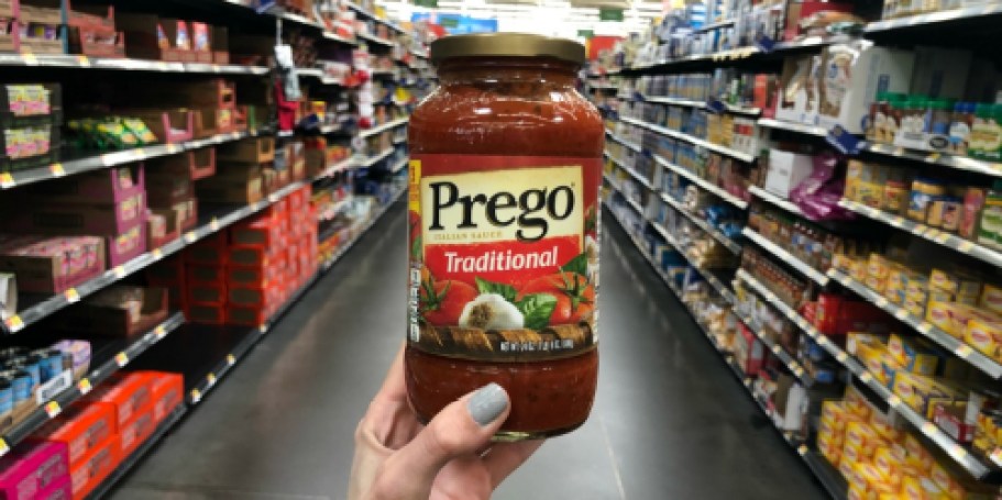 Prego Pasta Sauce Jar $1.86 Shipped on Amazon (Lots of Flavors Including Pesto & Alfredo!)