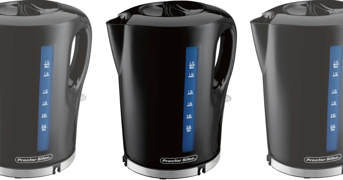 Proctor silex 1.7 hotsell liter cordless electric kettle