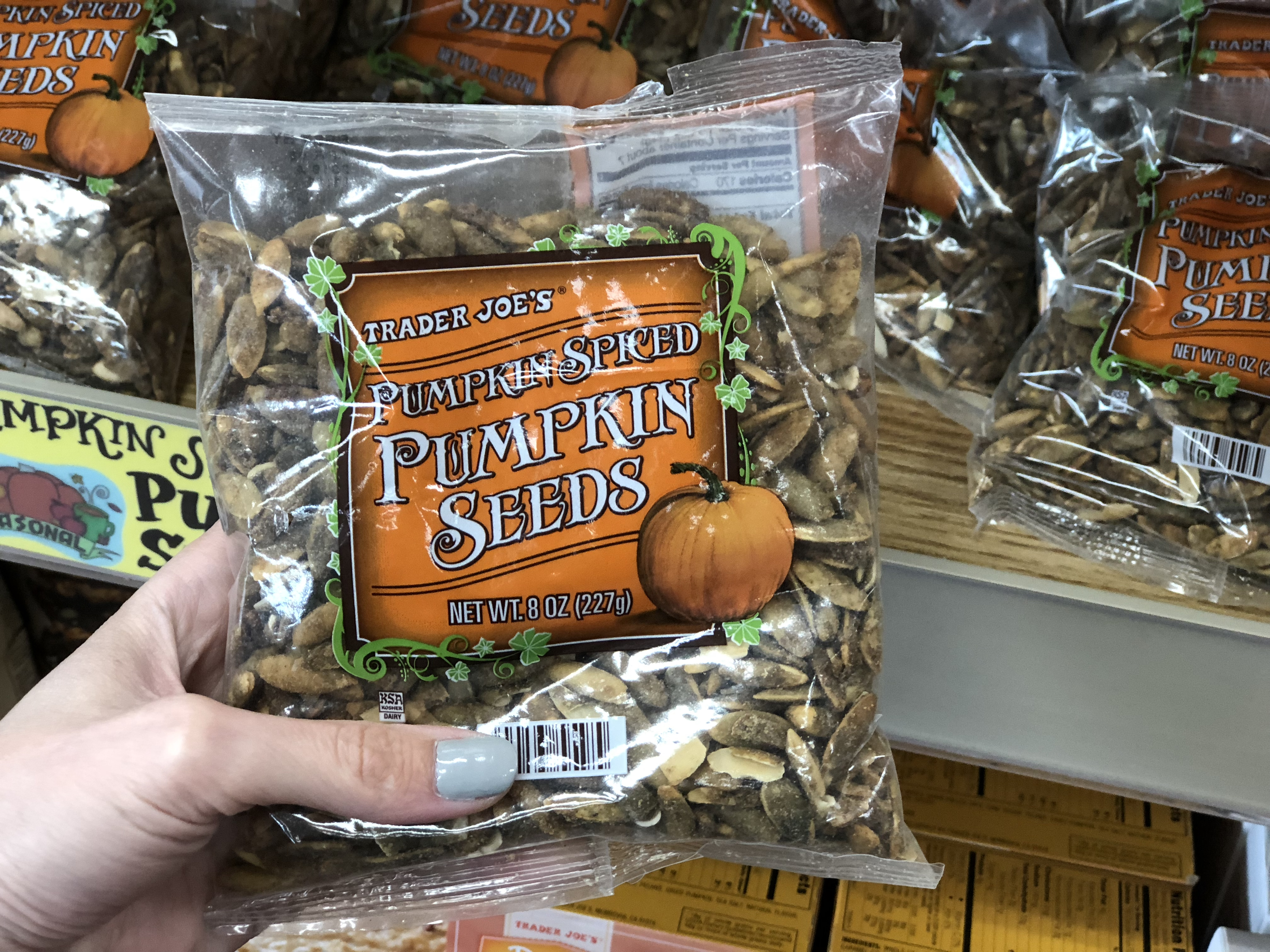 Deals on Trader Joe's Pumpkin items – Pumpkin Seeds at Trader Joe's