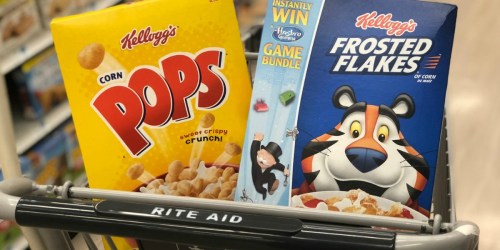 Kellogg’s Cereals Only $1 Per Box After Rite Aid Rewards