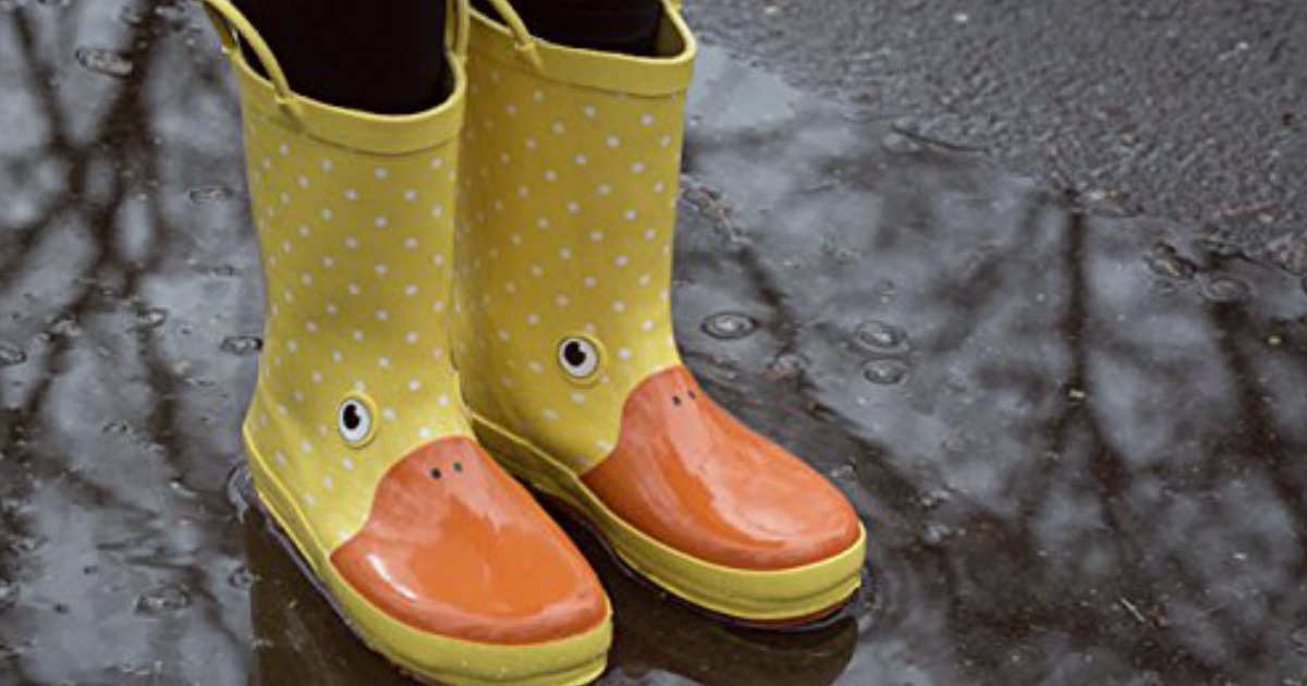 rainbow daze rain boots