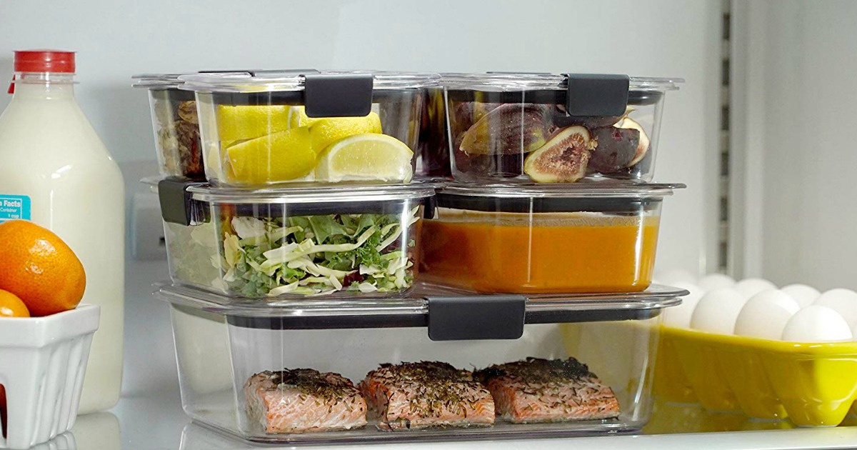 rubbermaid brilliance food storage container0
