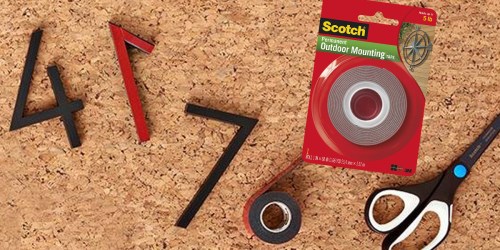 Amazon: Scotch Outdoor Mounting Tape Only $3.38