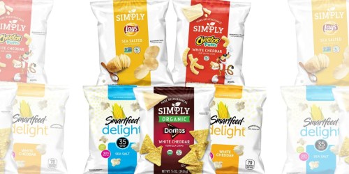 Amazon: Simply & Smartfood Delights 36-Count Variety Pack Just $10.66 Shipped (30¢ Per Bag ) + More