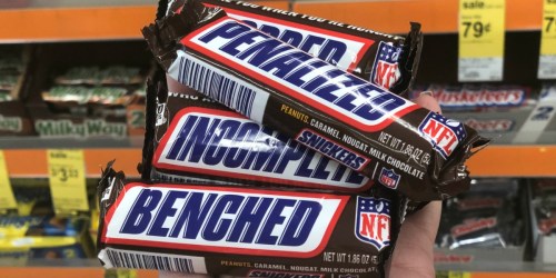 Watch Monday Night Football & Win FREE Snickers For Incomplete Pass