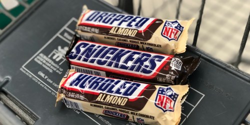 Snickers Candy Bars as Low as 34¢ Each at Walgreens