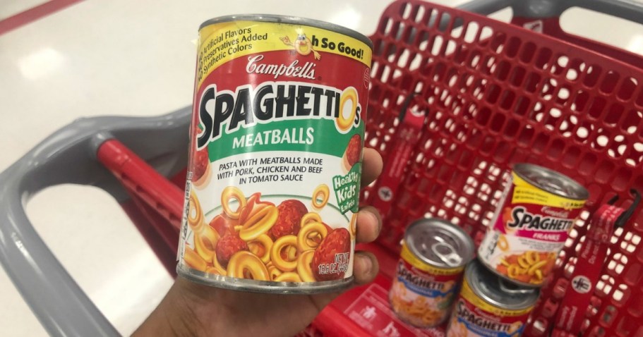 Campbell’s SpaghettiOs Only Only 94¢ Shipped on Amazon