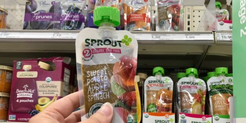 Sprout Organic Baby Pouches as Low as 66¢ at Target + More