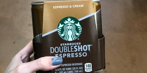Amazon: Starbucks Doubleshot Espresso & Cream 12-Pack Just $12 Shipped