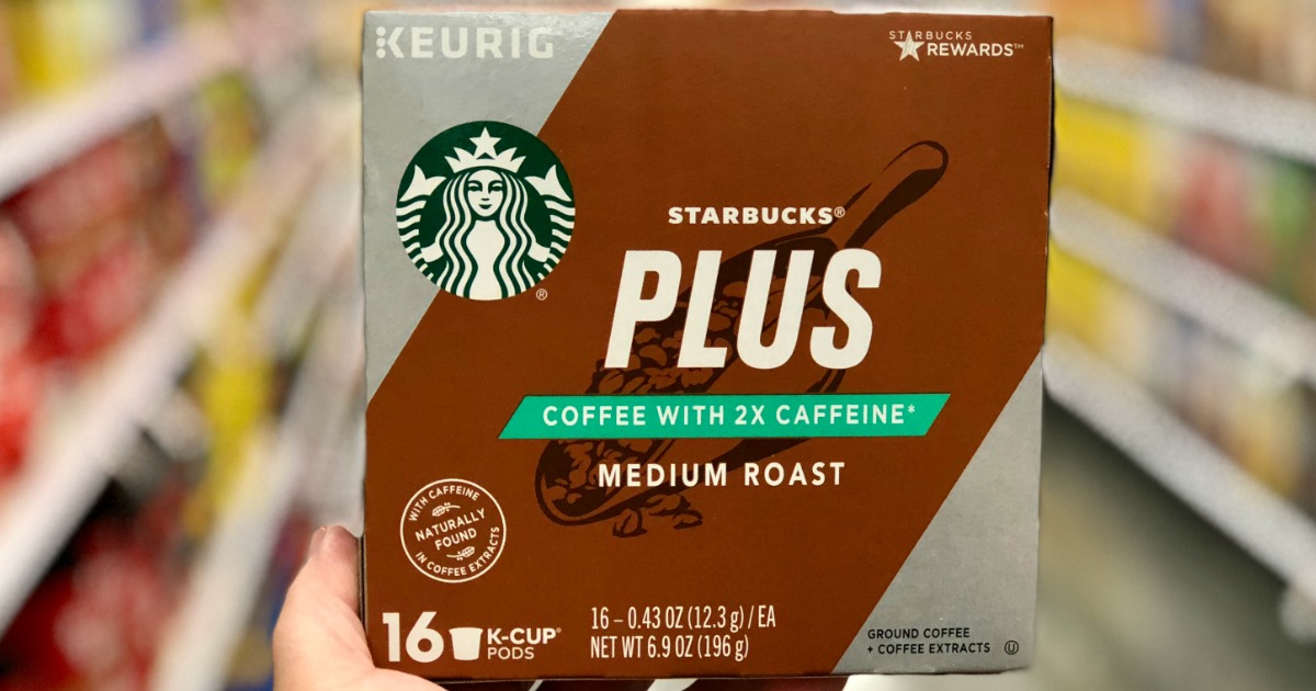 Starbucks K-Cup PLUS 16-Count Only $4 