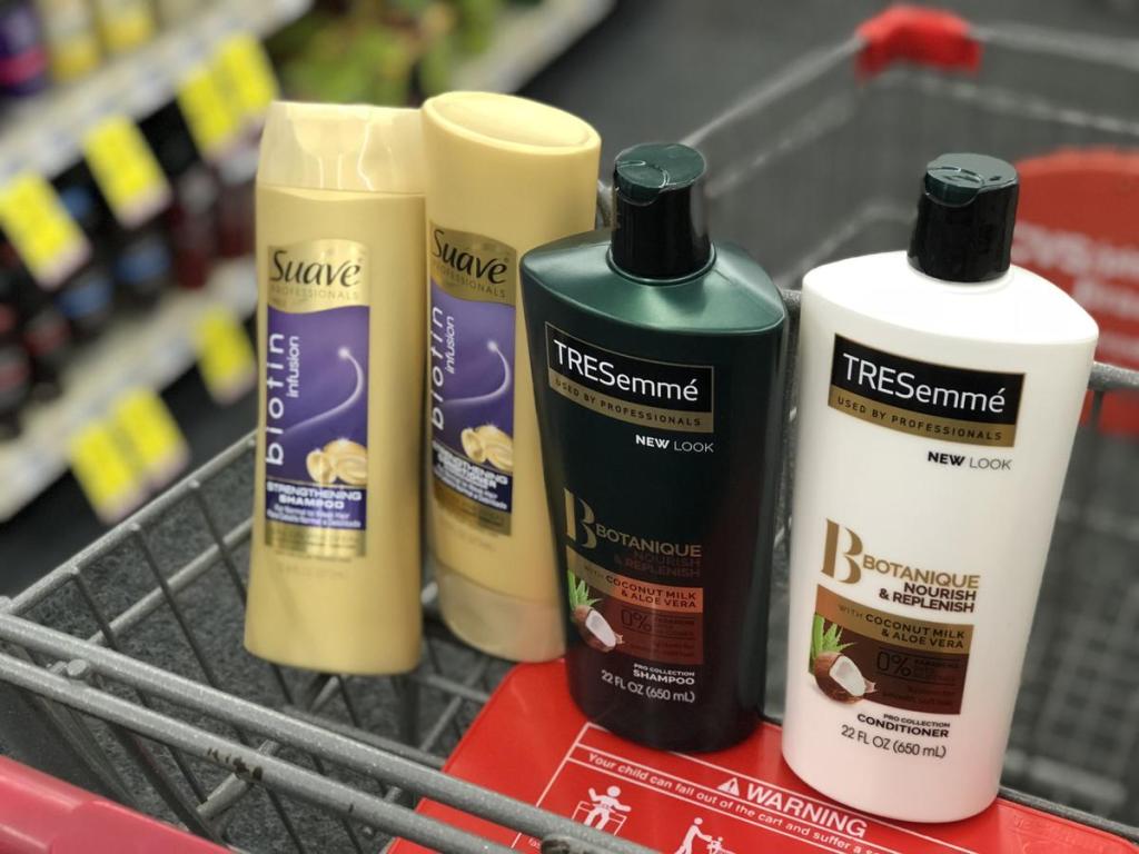 Suave and TRESemme at CVS
