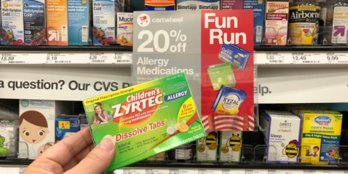 Up to 60% Off Allergy Medications at Target (Zyrtec, Claritin, & Xyzal)