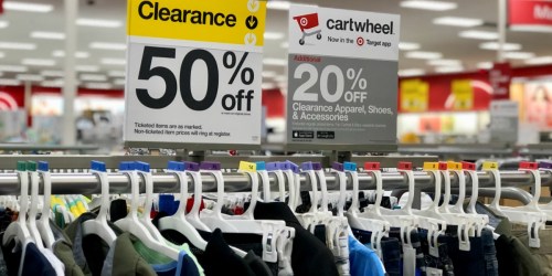 20% Off Clearance Apparel, Shoes & Accessories at Target (In-Store & Online)