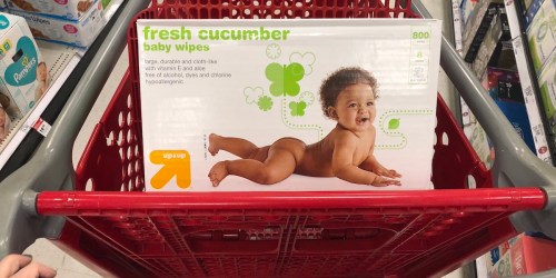 Up & Up 800-Count Baby Wipes Only $10.99 Each After Target Gift Card (Just 1.3¢ Per Wipe)
