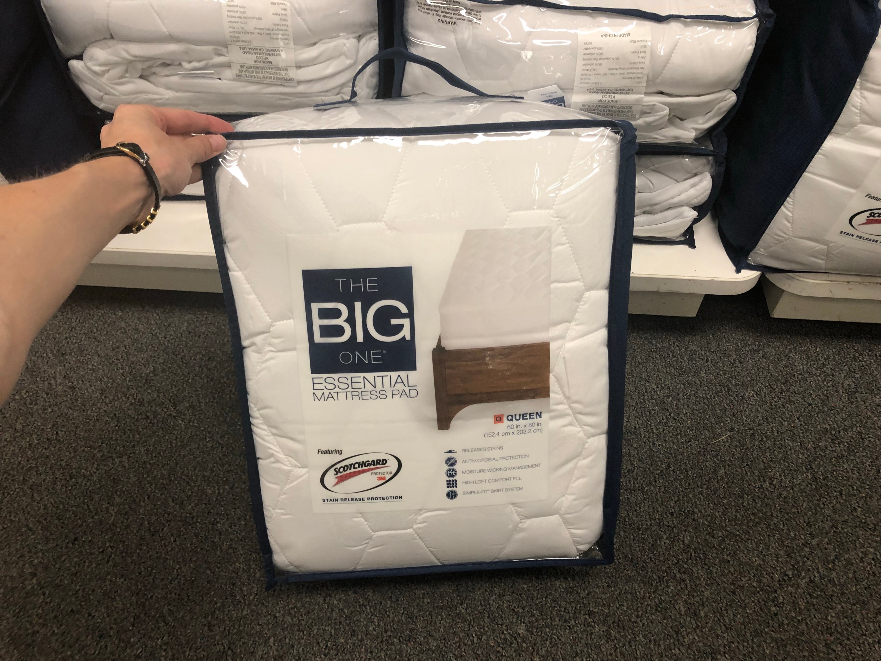 The Big One Queen Size Mattress Pad & TWO Microfiber Pillows Only 14.37 at Kohl's • Hip2Save