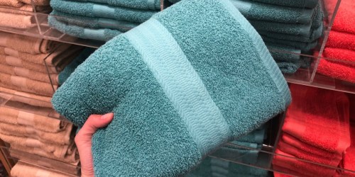 Kohl’s Cardholders: The Big One 12-Piece Bath Towel Set Only $24.99 Shipped (Regularly $90)