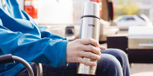 Thermos Stainless Steel Vacuum Insulated 34oz Bottle Only $11.59 (Regularly $24+)