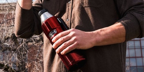 Thermos Stainless King 40oz Beverage Bottle Just $14.53 (Regularly $35)