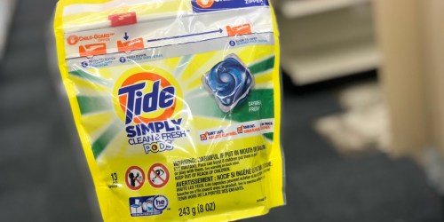 Tide Simply Clean & Fresh PODS Just 94¢ at CVS + More (Just Use Your Phone)