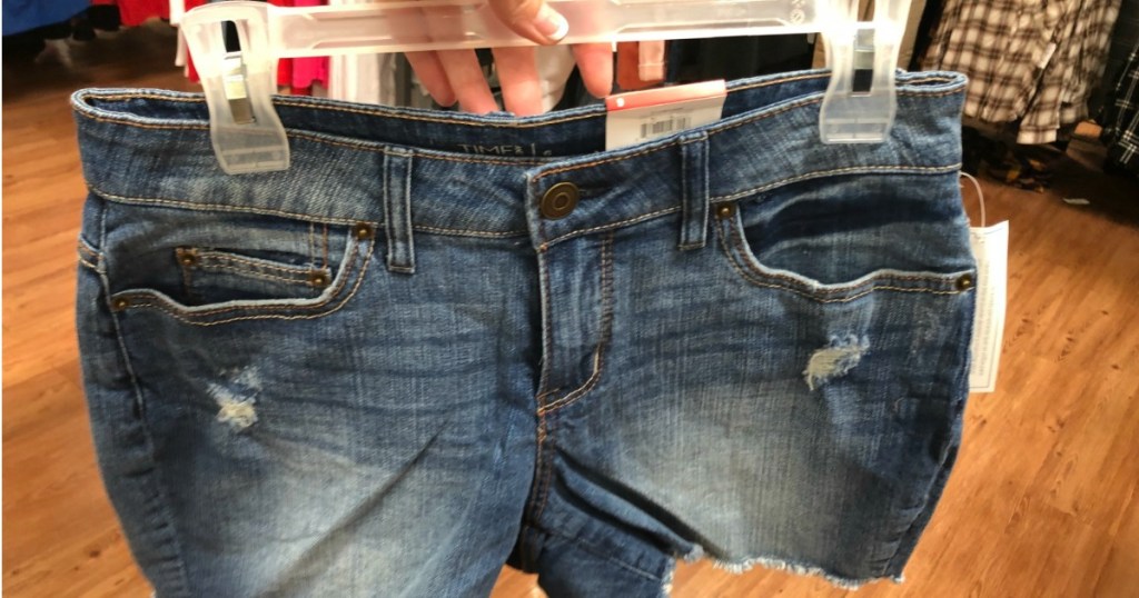 Time and True Women's Denim Shorts Possibly Only $3 at Walmart ...
