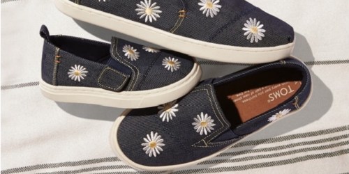 TOMS Youth Classic Shoes as Low as $19.99 (Regularly $45) + More