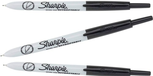 Amazon: THREE Sharpie Retractable Permanent Markers Only $3.35 (Regularly $8)