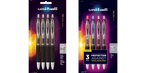Office Depot/OfficeMax: TWO uni-ball Gel Pens 4-Packs Only $3 ($17 Value)