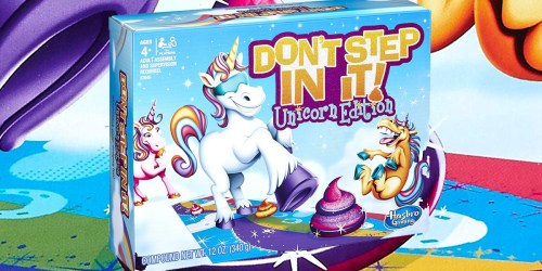 Hasbro Don’t Step In It Unicorn Edition Game Only $18.69 (Amazon Exclusive)