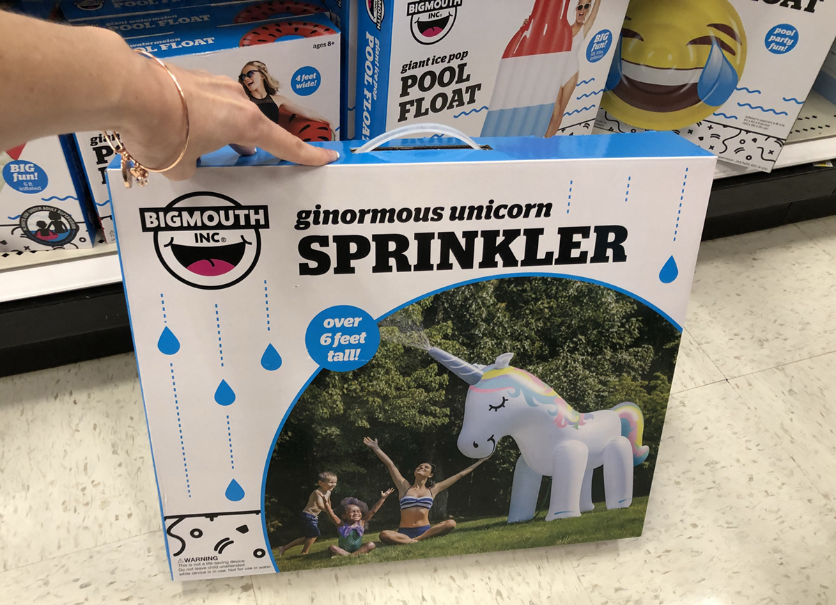bigmouth inc ginormous unicorn sprinkler