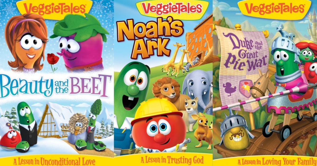 VeggieTales Sing Along DVDs Only $2.55 (Regularly $8)