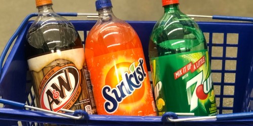 A&W, Sunkist, 7up & Canada Dry 2L Soda Just 74¢ Each After Cash Back at Walgreens