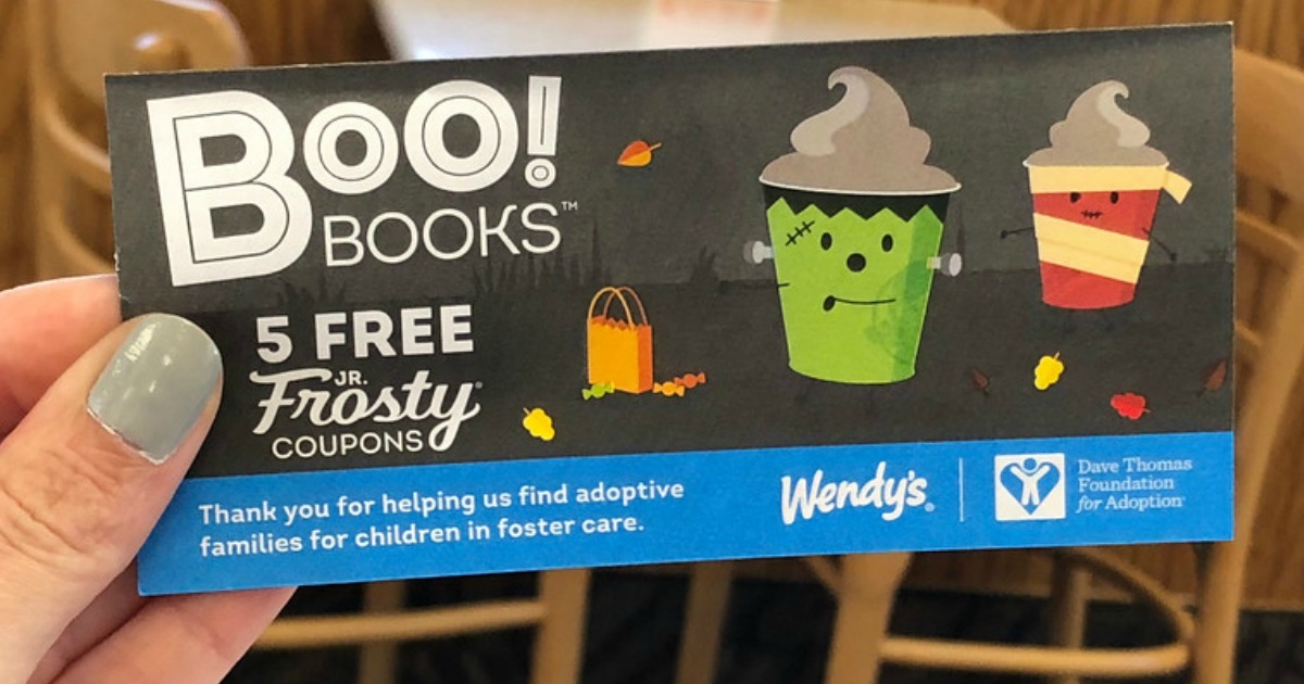 Halloween freebies and deals – Wendy's Boo Booklet
