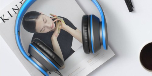 Amazon: Foldable Wired Headphones Only $9.99