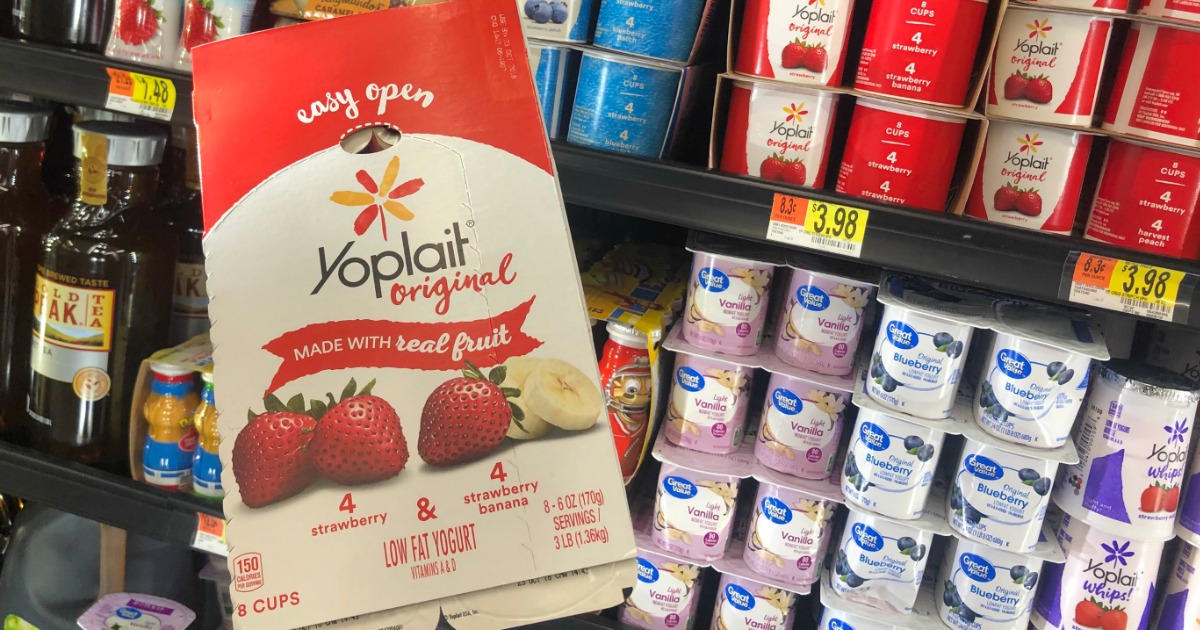 Yoplait Yogurt 8Pack Just 1.98 After Cash Back at Walmart (Only 25