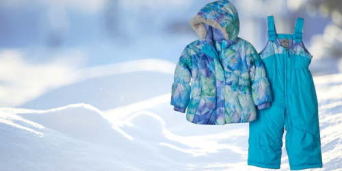 Baby Girls Jacket & Bib Snow Pant Set Just $12.60 Shipped for Kohl’s Cardholders (Reg. $90)