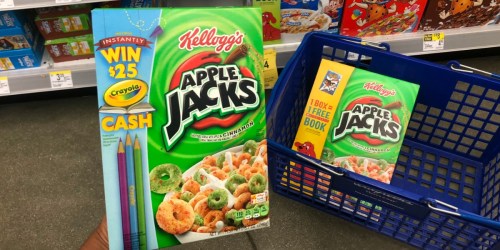 Kellogg’s Cereals as Low as 75¢ Per Box After Cash Back at Walgreens