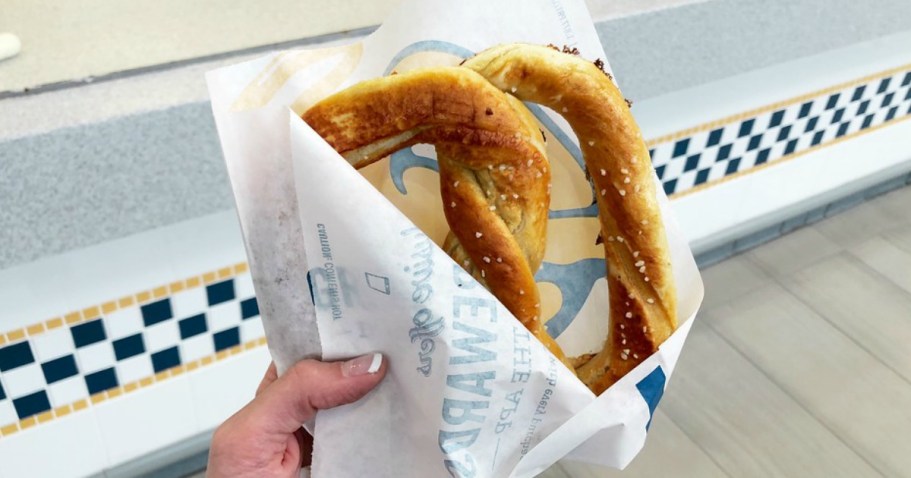 Top Cheap Eats This Week: FREE Auntie Anne’s Pretzel (Today Only) + More!