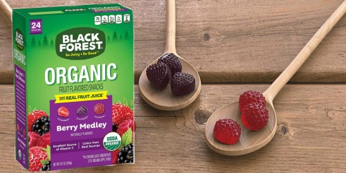 Amazon: Black Forest Organic Fruit Snacks 24-Count Just $5.14 Shipped