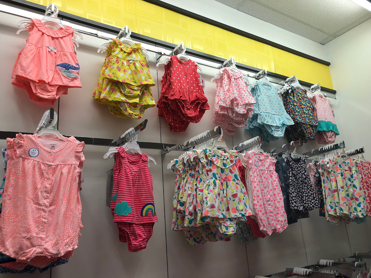 carter's baby sunsuits