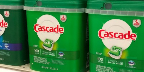 Amazon: Cascade ActionPacs Dishwasher Detergent 105 Count Only $12.99 Shipped & More