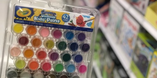Over 50% Off Crayola Paints & Brushes at Target.com + Free In-Store Pickup
