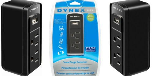 Dynex Travel Surge Protector Only $4.99 Shipped (Regularly $20)