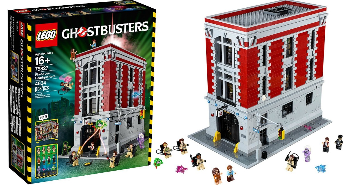 lego ghostbusters firehouse amazon