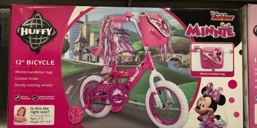 Target: Huffy Disney Minnie Mouse 12″ Kids Bike Only $44.99 Shipped (Regularly $80)