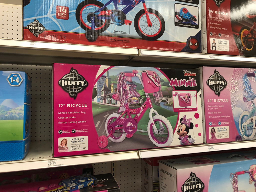 Target Huffy Disney Minnie Mouse 12" Kids Bike Only 44.99 Shipped