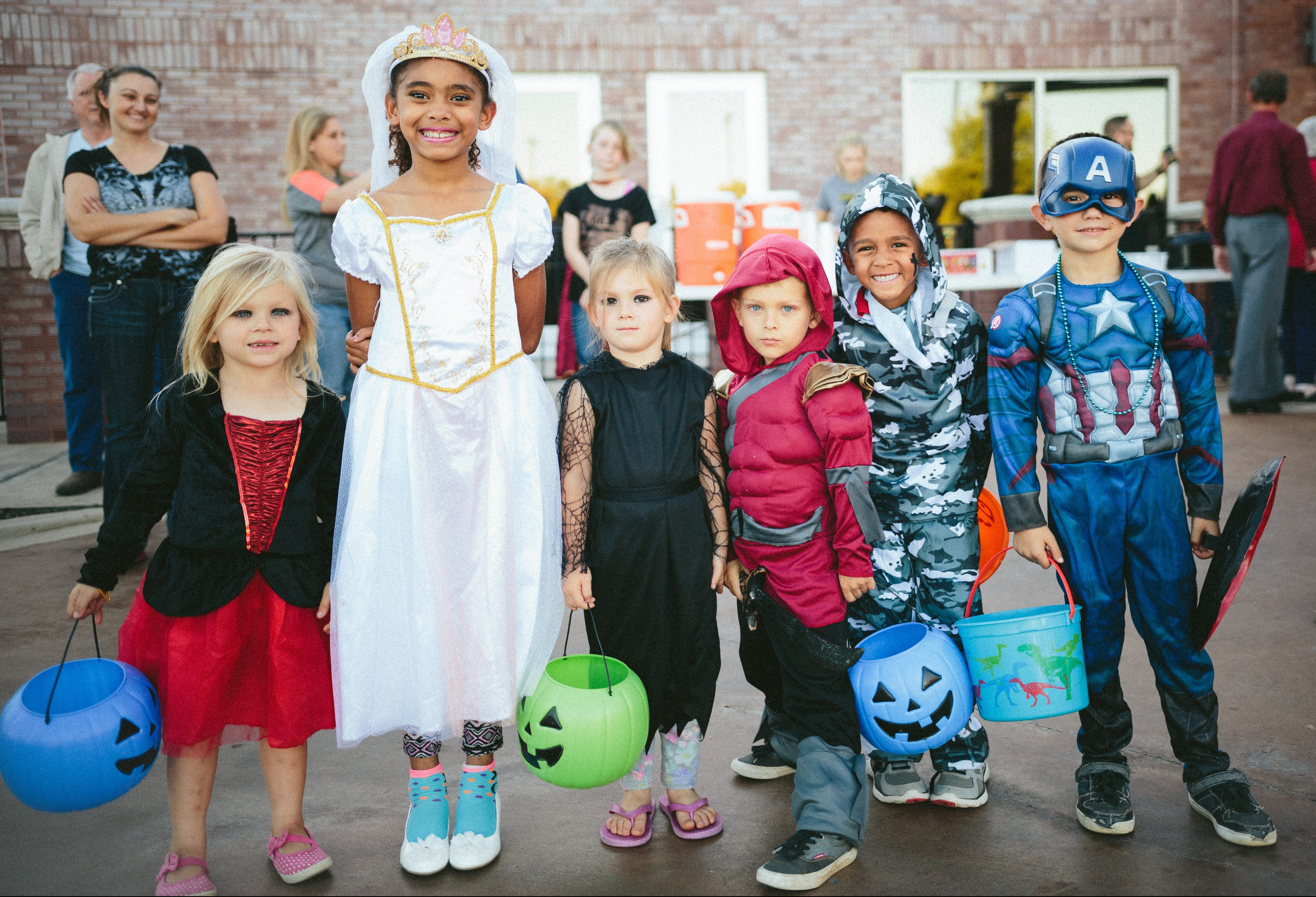 Halloween freebies and deals – Kids in Halloween costumes